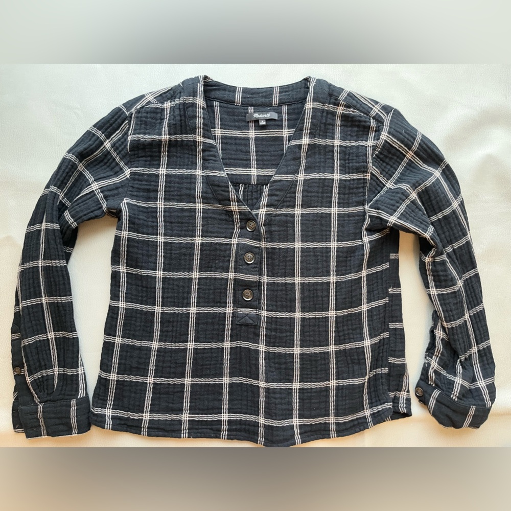 Madewell Evert 100% cotton top